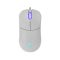WHITE SHARK BAGDEMAGUS-W, GM-5010W gamer egér, 6D, fehér, 7200 dpi, RGB
