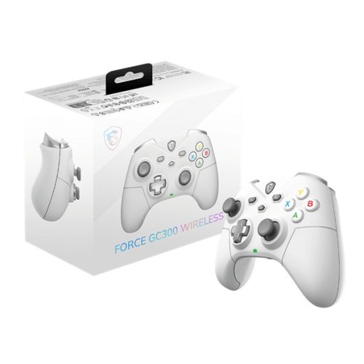 MSI ACCY Force GC300 W White Wireless Game Controller, White