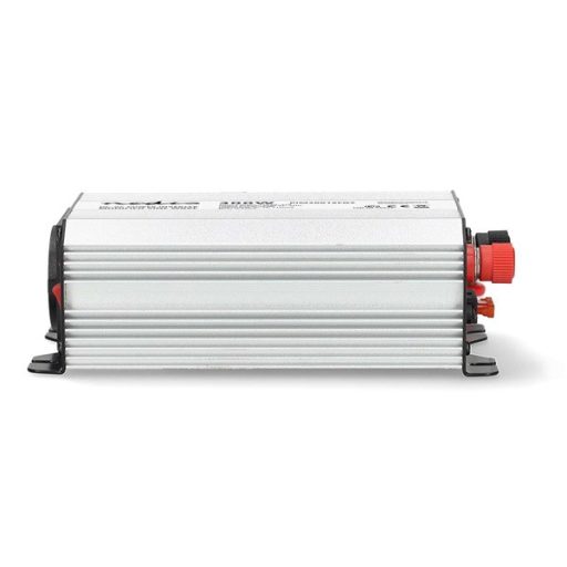 Nedis PIM30012FGY 12V DC - 230V AC inverter, 300W, csatlakozás: szivargyújtós, akku csipesz