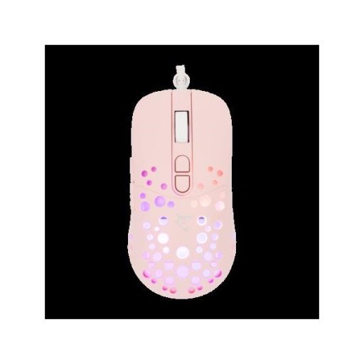 WHITE SHARK TRISTAN-P  WS GM-9004P vezetékes gamer egér 7D / 12000 dpi pink RGB