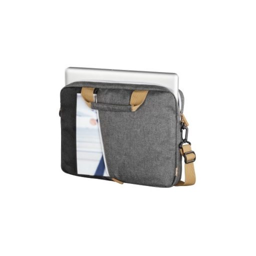 HAMA 00217116, NOTEBOOK TÁSKA "FLORENCE" 15,6", FEKETE-SZÜRKE,ÚJ