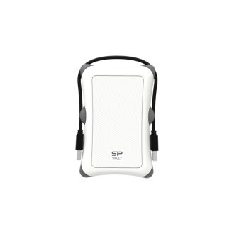   SILICON POWER 2.5" HDD USB 3.2 1TB Armor A30 ütésálló, Fehér
