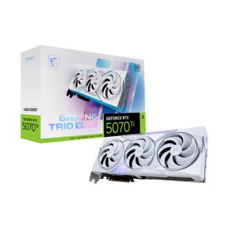   MSI Videokártya PCI-Ex16x nVIDIA RTX 5070 Ti GAMING TRIO 16GB DDR7 OC WHITE