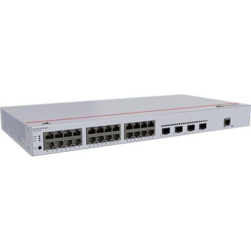 Huawei eKit Switch 24x1000Mbps + 4x10GE (SFP+) + 1konzol port, iStack, Layer2+ managedRackes -  S310-24T4X