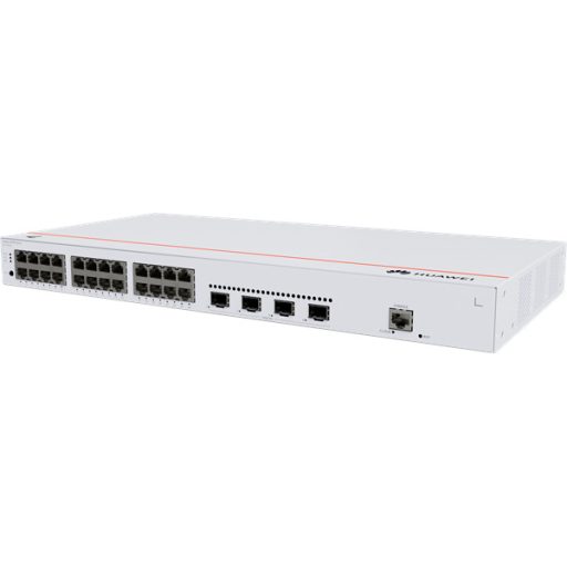 Huawei eKit Switch 24x1000Mbps + 4x10GE (SFP+) + 1konzol port, iStack, Layer2+ managedRackes -  S310-24T4X
