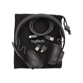   LOGITECH Fejhallgató 2.0 - Zone Wired MS Mikrofonos, Grafitszürke