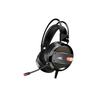   BARACUDA BGH-031B CONCH-B vezetékes gamer fejhallgató mikrofonnal, fekete