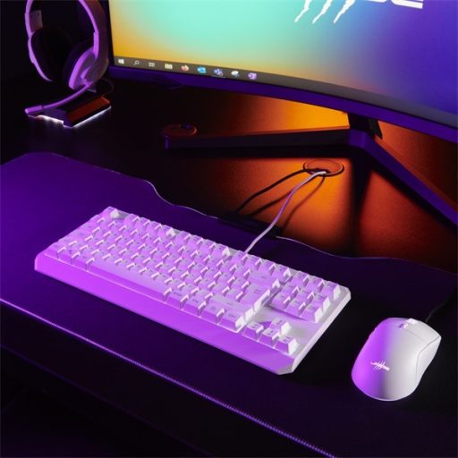 URAGE by HAMA 217819, GAMING URAGE EXODUS 220TKL BILLENTYŰZET, RGB, FEHÉR