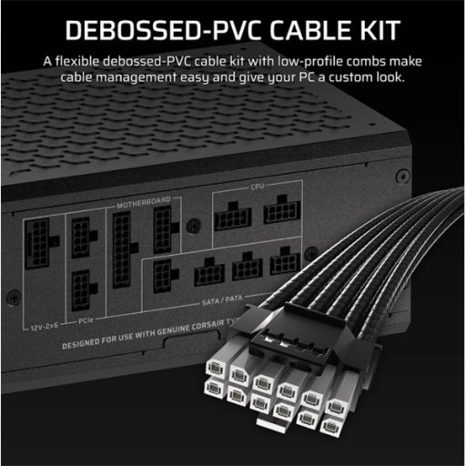 CORSAIR Tápegység Moduláris, iCUE LINK HXi SHIFT Series HX1200i SHIFT, 1200W, Cybenetics Platinum